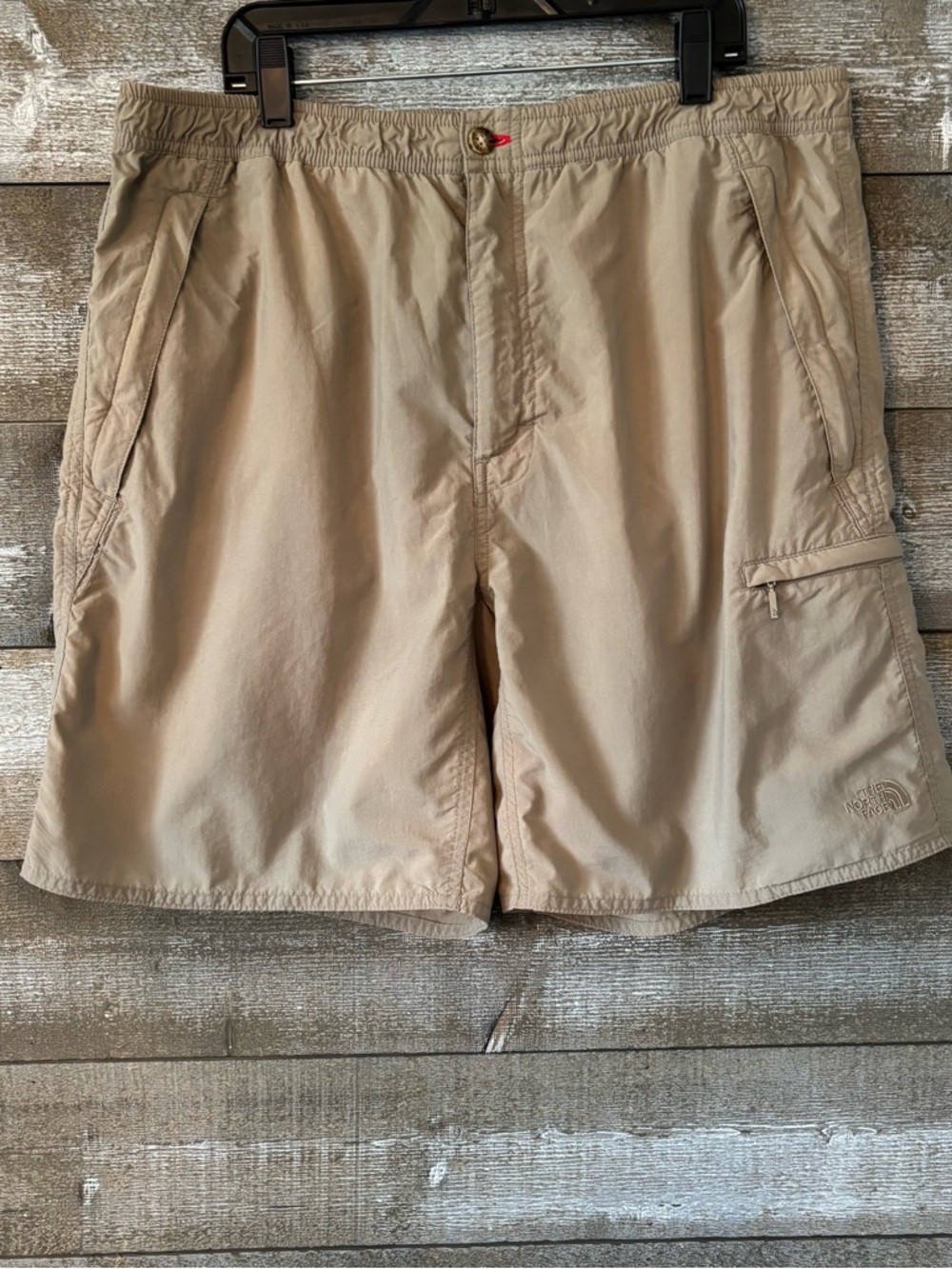 The North Face Men's Tan Hybrid Cargo Shorts